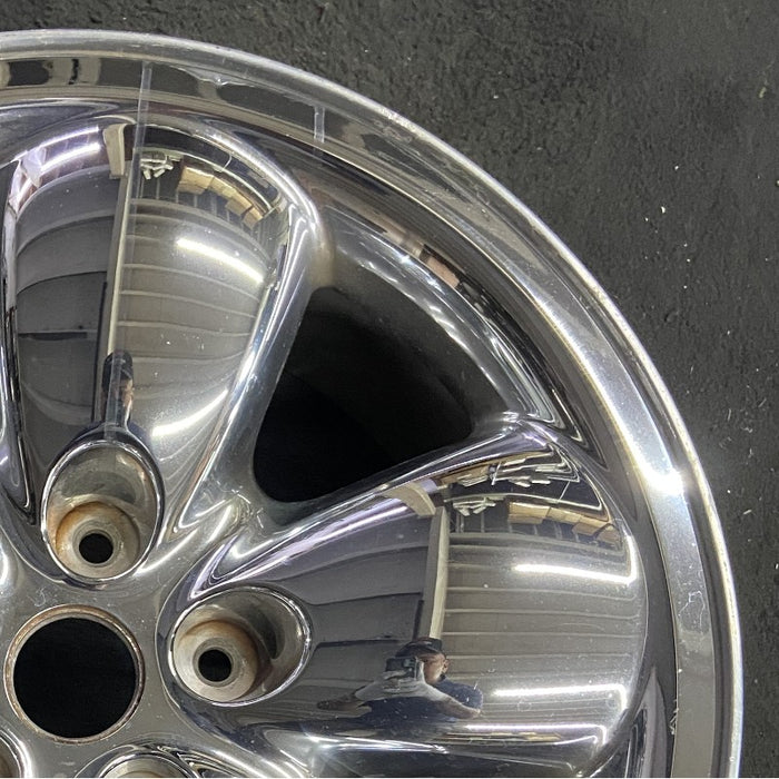 20" DODGE 1500 PICKUP 02-03 20x9 aluminum chrome clad chrome plastic Original OEM Wheel Rim