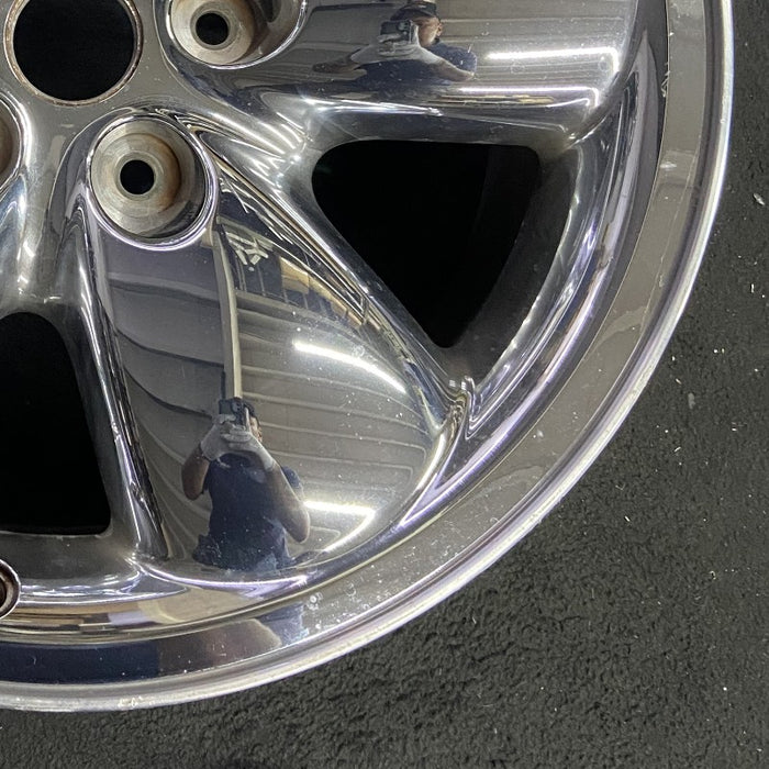 20" DODGE 1500 PICKUP 02-03 20x9 aluminum chrome clad chrome plastic Original OEM Wheel Rim