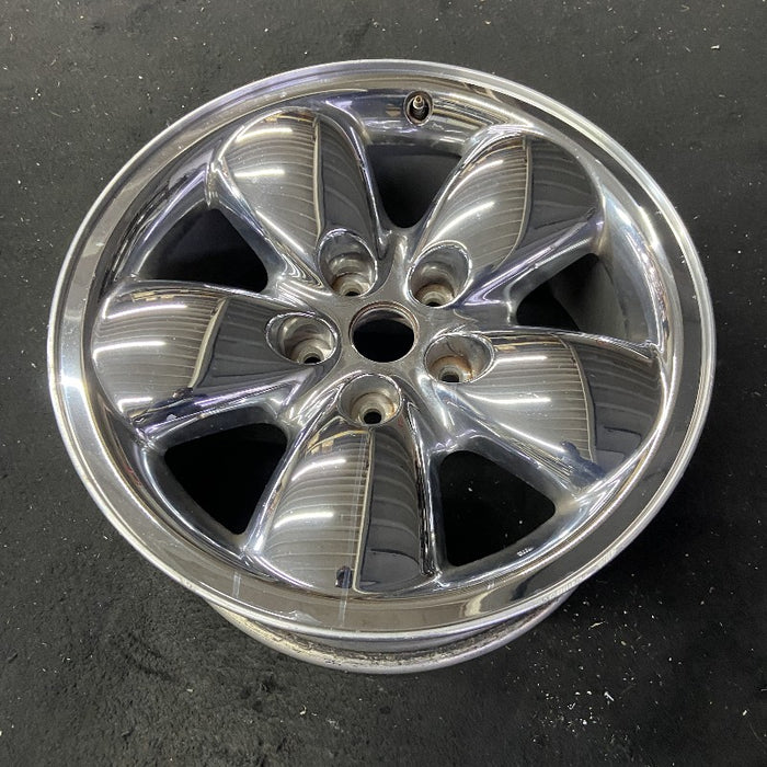 20" DODGE 1500 PICKUP 02-03 20x9 aluminum chrome clad chrome plastic Original OEM Wheel Rim