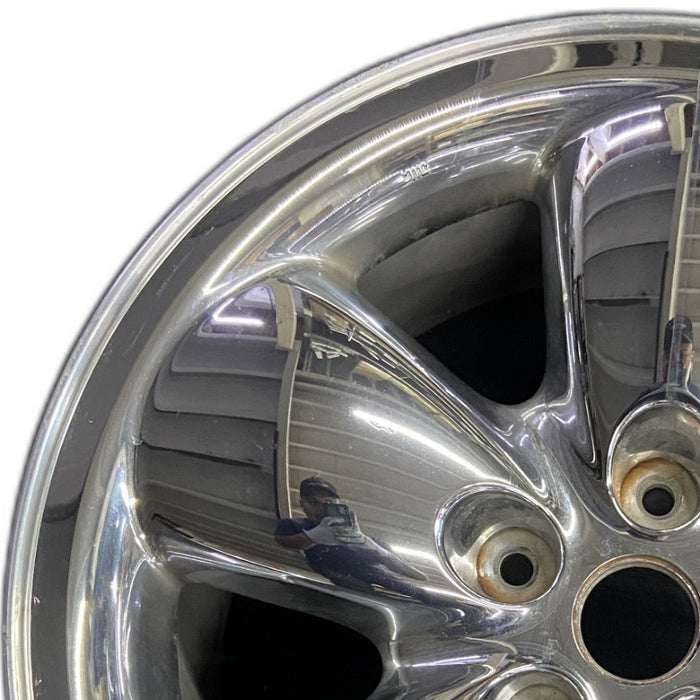 20" DODGE 1500 PICKUP 02-03 20x9 aluminum chrome clad chrome plastic Original OEM Wheel Rim