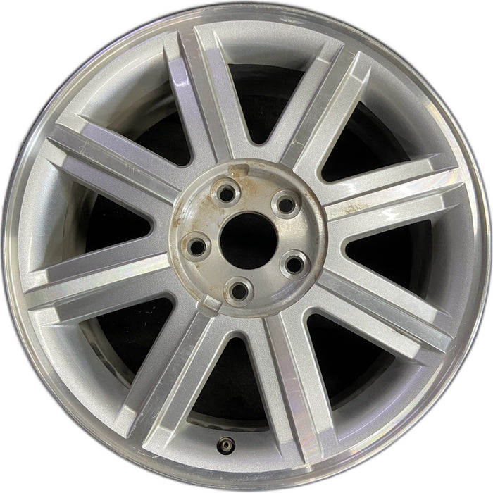 18" FIVE HUNDRED 05-06 18x7, Original OEM Wheel Rim - Front View