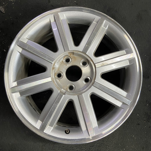 18" FIVE HUNDRED 05-06 18x7, Original OEM Wheel Rim - Angle View