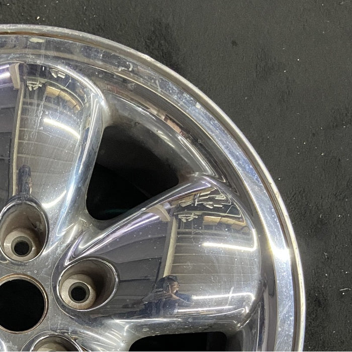 20" DODGE 1500 PICKUP 02-03 20x9 aluminum chrome clad chrome plastic Original OEM Wheel Rim