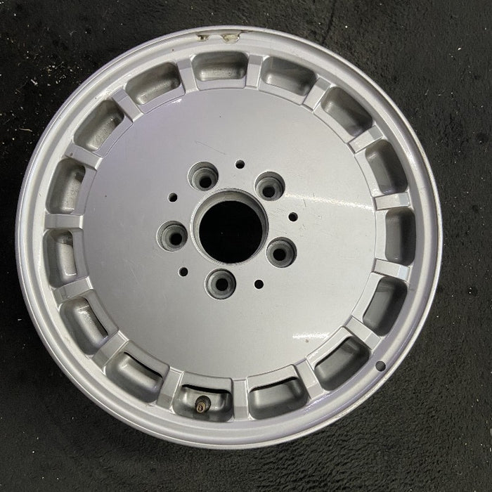 15" MERCEDES 190 85-86 201 Type; 15x6 Original OEM Wheel Rim - Front View