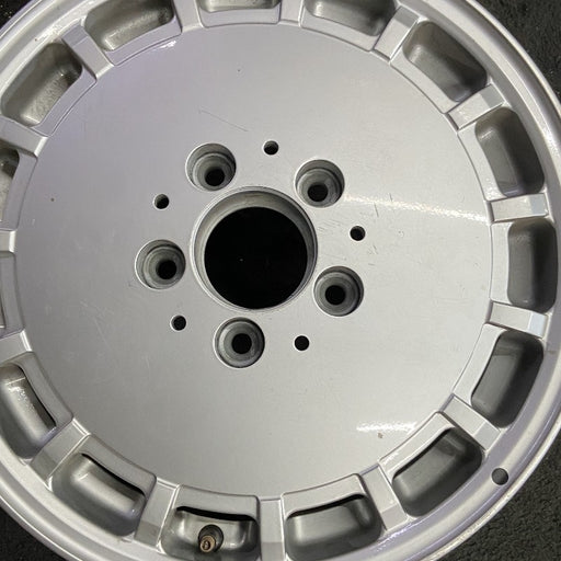 15" MERCEDES 190 85-86 201 Type; 15x6 Original OEM Wheel Rim - Angle View