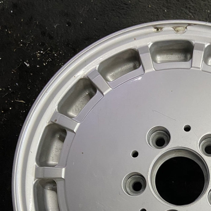 15" MERCEDES 190 85-86 201 Type; 15x6 Original OEM Wheel Rim - Side Profile