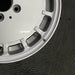 15" MERCEDES 190 85-86 201 Type; 15x6 Original OEM Wheel Rim - Back View