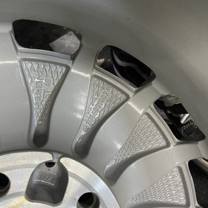 15" MERCEDES 190 85-86 201 Type; 15x6 Original OEM Wheel Rim - View 9
