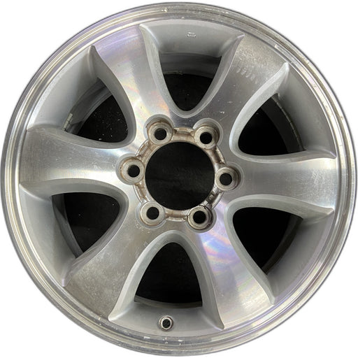 17" 4 RUNNER 03-09 17x7.5, 6 spoke Original OEM Wheel Rim - Front View