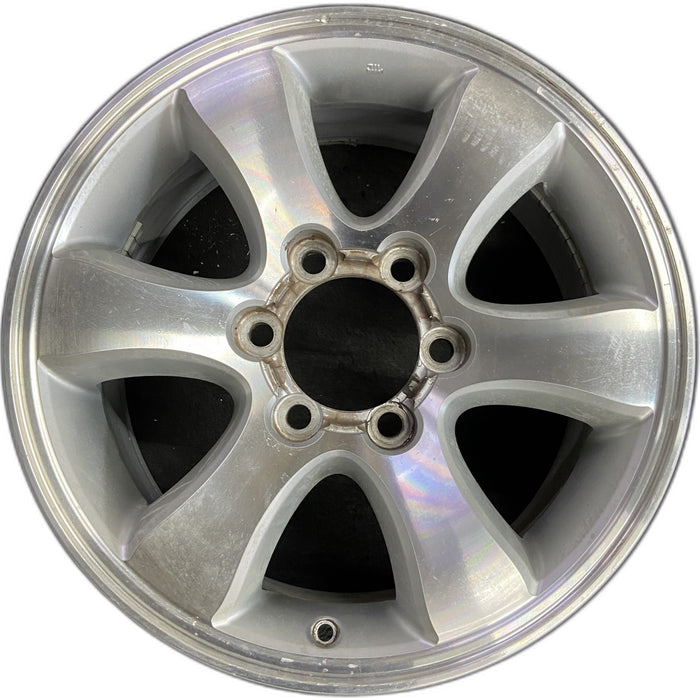 17" 4 RUNNER 03-09 17x7.5, 6 spoke Original OEM Wheel Rim - Front View