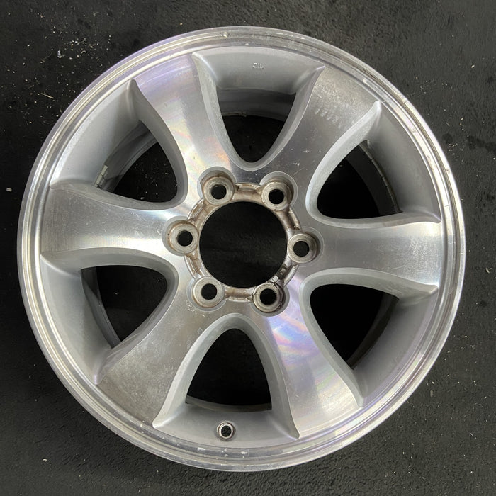 17" 4 RUNNER 03-09 17x7.5, 6 spoke Original OEM Wheel Rim - Angle View