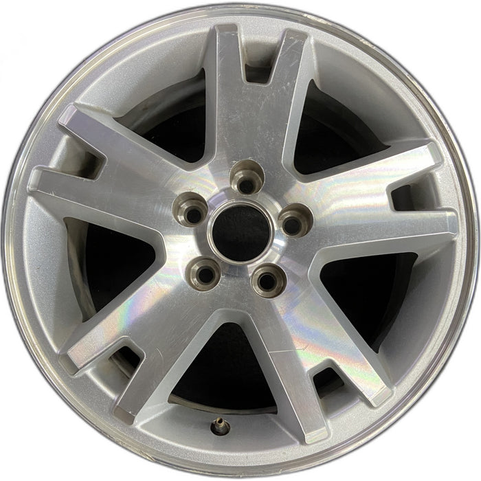 17" EXPLORER 06 17x7.5, aluminum , bright Original OEM Wheel Rim - Front View