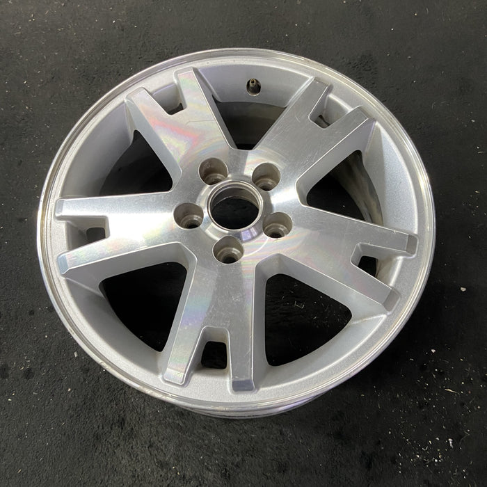 17" EXPLORER 06 17x7.5, aluminum , bright Original OEM Wheel Rim - Close-Up Detail