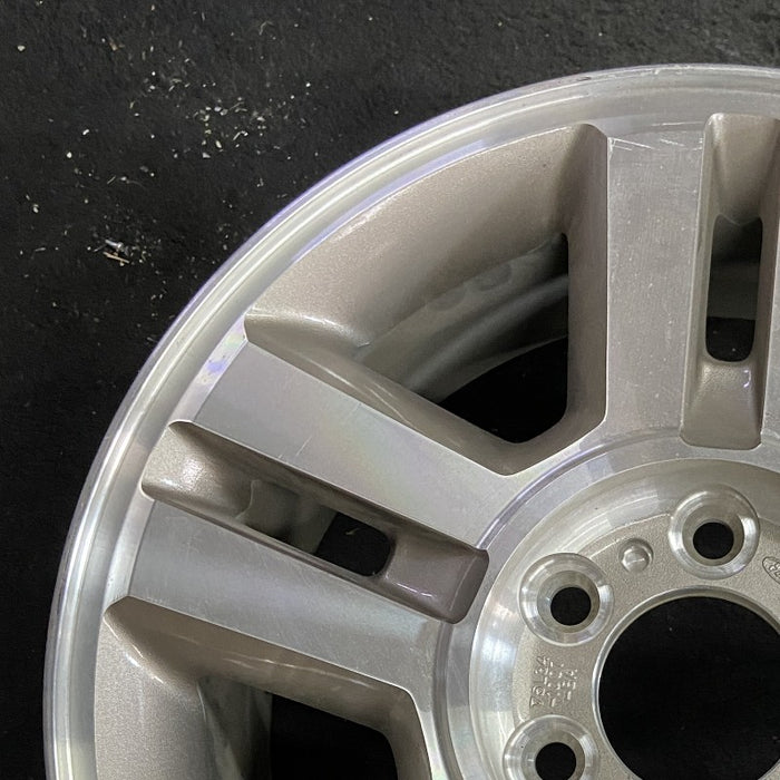 18" FORD F150 PICKUP 04 New Style 18x7.5 aluminum 5 spoke machined face split spokes pockets Original OEM Wheel Rim