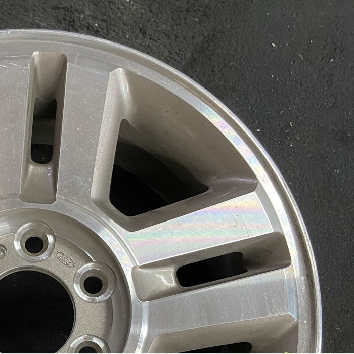 18" FORD F150 PICKUP 04 New Style 18x7.5 aluminum 5 spoke machined face split spokes pockets Original OEM Wheel Rim