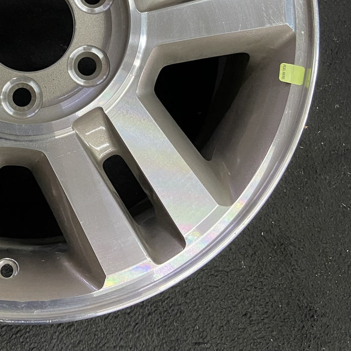 18" FORD F150 PICKUP 04 New Style 18x7.5 aluminum 5 spoke machined face split spokes pockets Original OEM Wheel Rim