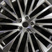 21" LEXUS RX350 23-24 21x8 20 spoke silver Original OEM Wheel Rim - Angle View