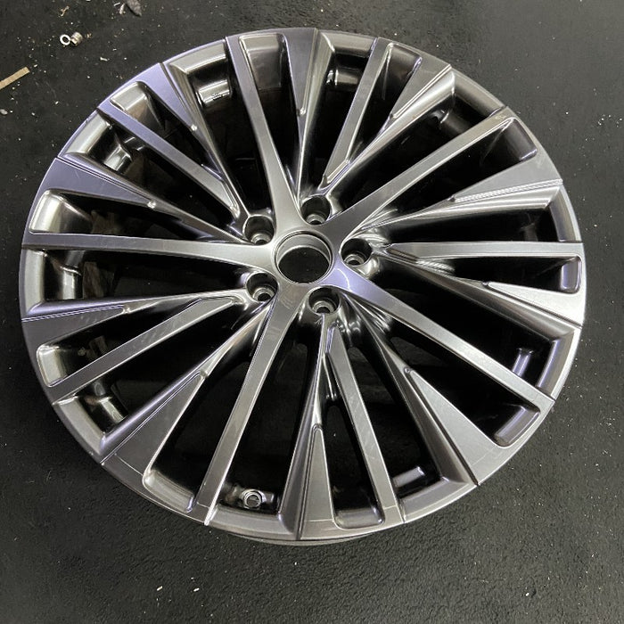21" LEXUS RX350 23-24 21x8 20 spoke silver Original OEM Wheel Rim - View 7