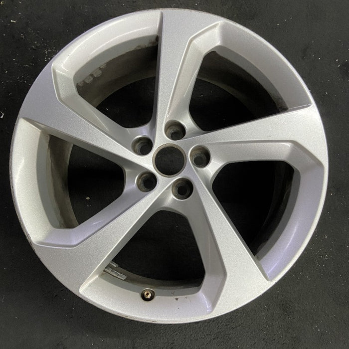 19" F-PACE 17-19 19x8.5 alloy 5 spoke silver Original OEM Wheel Rim