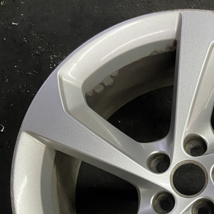 19" F-PACE 17-19 19x8.5 alloy 5 spoke silver Original OEM Wheel Rim