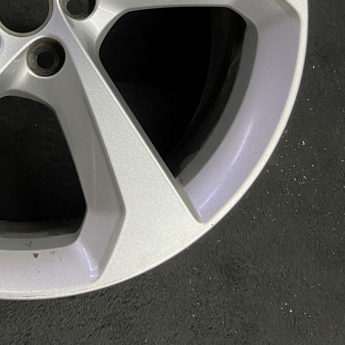 19" F-PACE 17-19 19x8.5 alloy 5 spoke silver Original OEM Wheel Rim