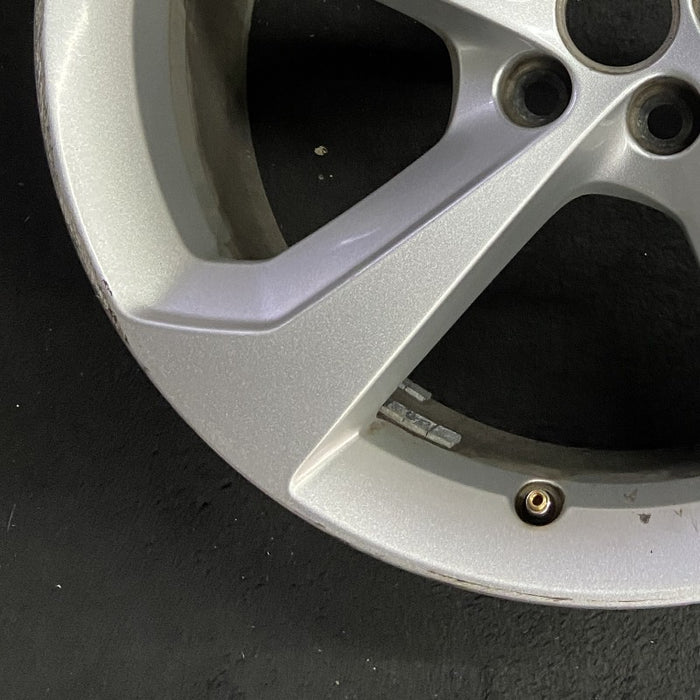 19" F-PACE 17-19 19x8.5 alloy 5 spoke silver Original OEM Wheel Rim