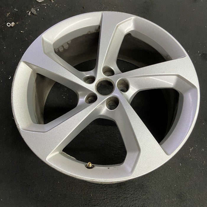 19" F-PACE 17-19 19x8.5 alloy 5 spoke silver Original OEM Wheel Rim