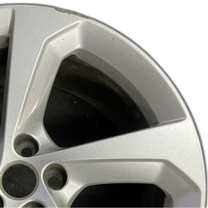 19" F-PACE 17-19 19x8.5 alloy 5 spoke silver Original OEM Wheel Rim