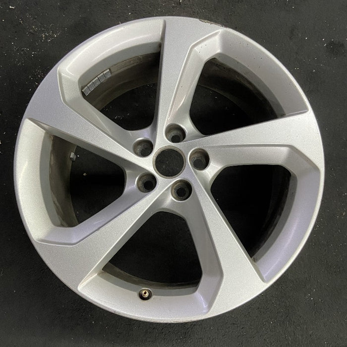 19" F-PACE 17-19 19x8.5 alloy 5 spoke silver Original OEM Wheel Rim