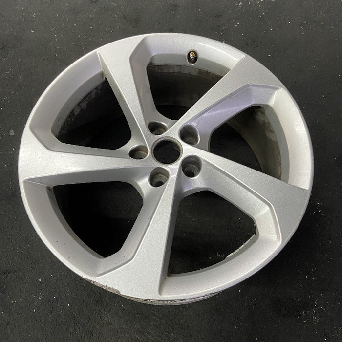 19" F-PACE 17-19 19x8.5 alloy 5 spoke silver Original OEM Wheel Rim