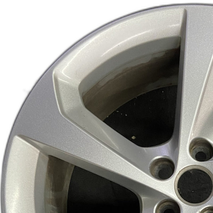 19" F-PACE 17-19 19x8.5 alloy 5 spoke silver Original OEM Wheel Rim