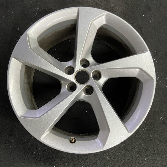 19" F-PACE 17-19 19x8.5 alloy 5 spoke silver Original OEM Wheel Rim