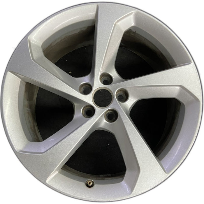 19" F-PACE 17-19 19x8.5 alloy 5 spoke silver Original OEM Wheel Rim