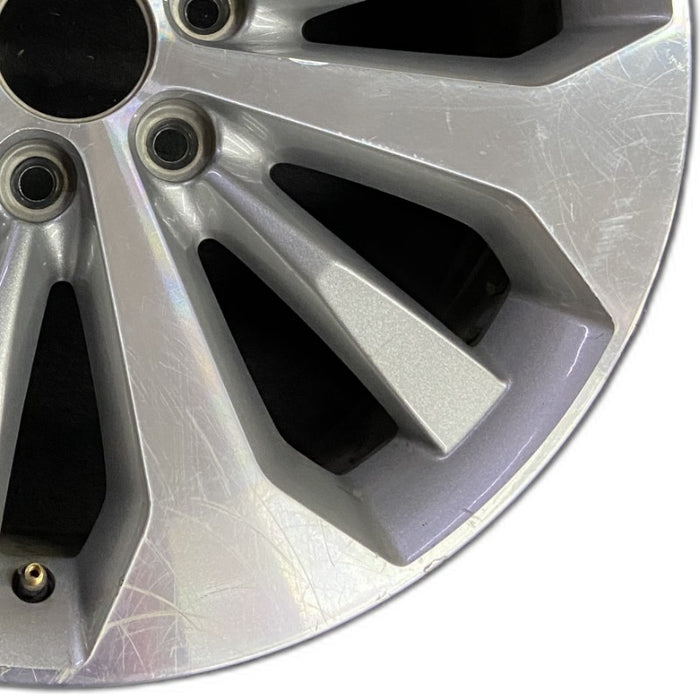 20" FORD F150 PICKUP 17 20x8.5 12 spoke machined face flash gray pockets - Close-Up Detail