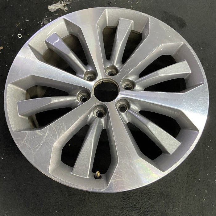 20" FORD F150 PICKUP 17 20x8.5 12 spoke machined face flash gray pockets - View 7