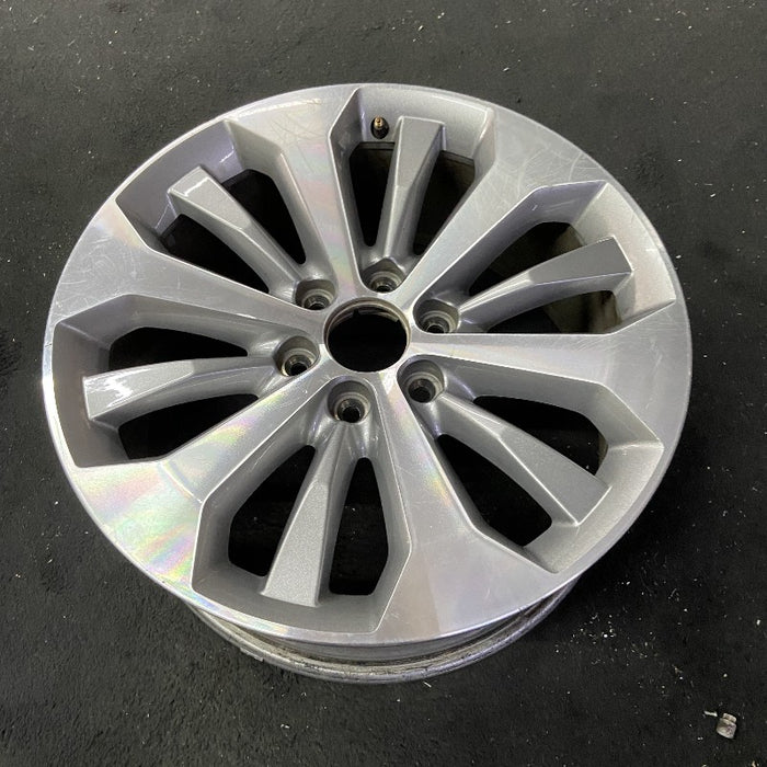 20" FORD F150 PICKUP 17 20x8.5 12 spoke machined face flash gray pockets - View 8