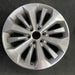 20" FORD F150 PICKUP 17 20x8.5 12 spoke machined face flash gray pockets - Front View