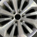 20" FORD F150 PICKUP 17 20x8.5 12 spoke machined face flash gray pockets - Angle View