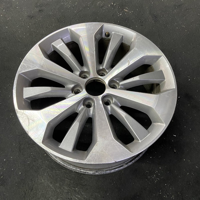 20" FORD F150 PICKUP 17 20x8.5 12 spoke machined face flash gray pockets - View 8