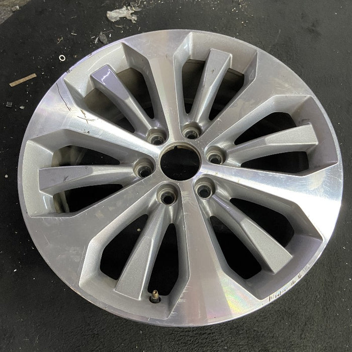 20" FORD F150 PICKUP 17 20x8.5 12 spoke machined face flash gray pockets - View 7