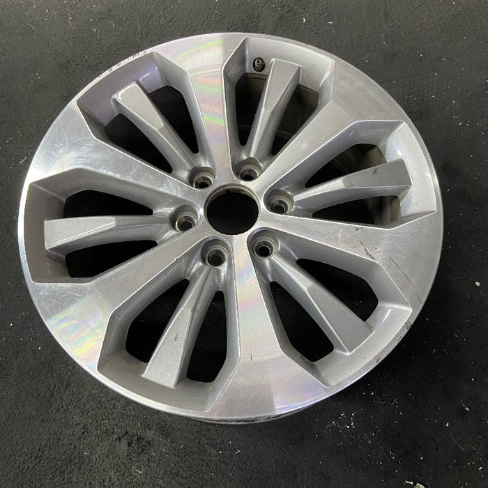 20" FORD F150 PICKUP 17 20x8.5 12 spoke machined face flash gray pockets - View 8