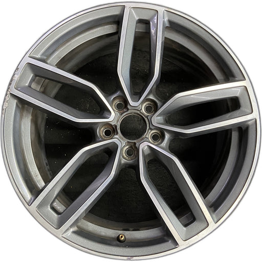 19" AUDI S3 15 19x8 Original OEM Wheel Rim - Front View