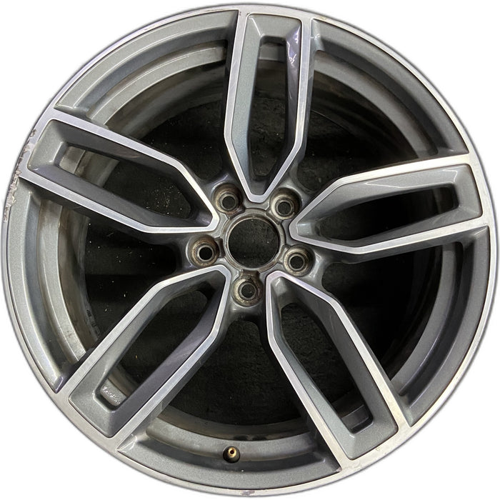 19" AUDI S3 15 19x8 Original OEM Wheel Rim - Front View