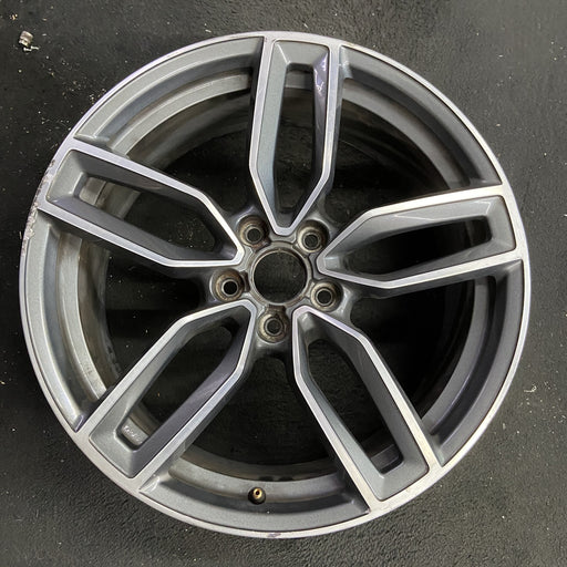 19" AUDI S3 15 19x8 Original OEM Wheel Rim - Angle View