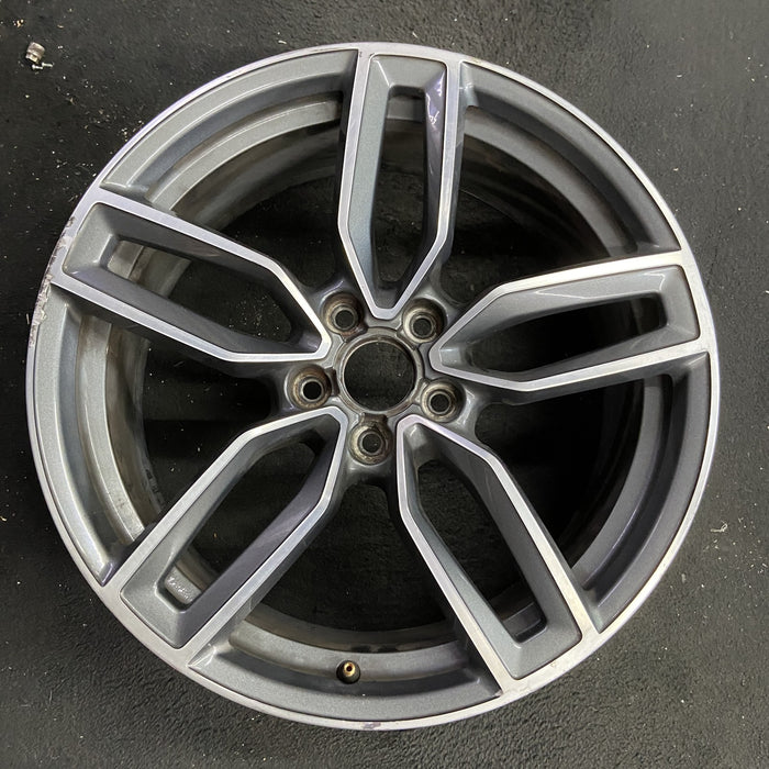 19" AUDI S3 15 19x8 Original OEM Wheel Rim - Angle View
