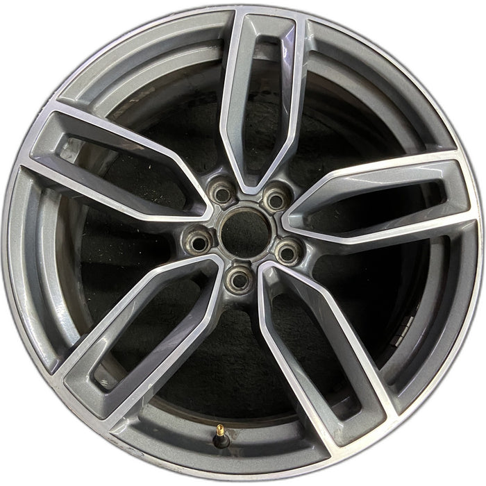 19" AUDI S3 15 19x8 Original OEM Wheel Rim - Front View
