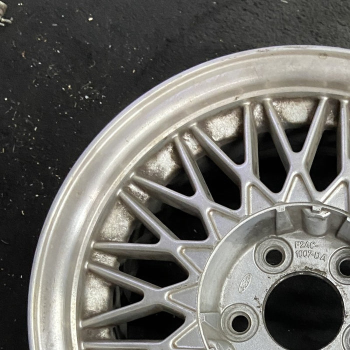 15" CROWN VICTORIA 92 15x6.5 aluminum spoke design light argent Original OEM Wheel Rim