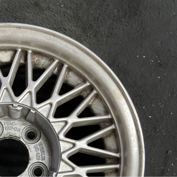 15" CROWN VICTORIA 92 15x6.5 aluminum spoke design light argent Original OEM Wheel Rim