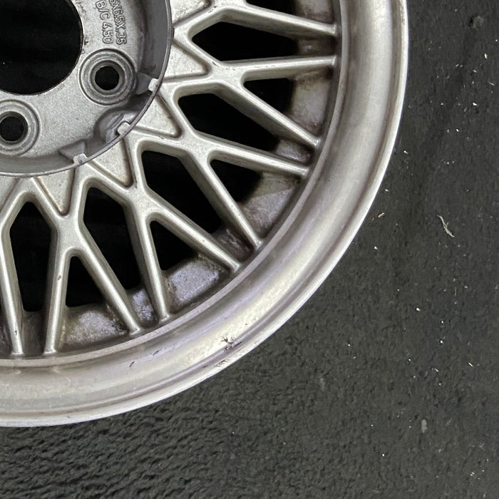 15" CROWN VICTORIA 92 15x6.5 aluminum spoke design light argent Original OEM Wheel Rim