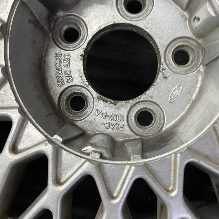 15" CROWN VICTORIA 92 15x6.5 aluminum spoke design light argent Original OEM Wheel Rim